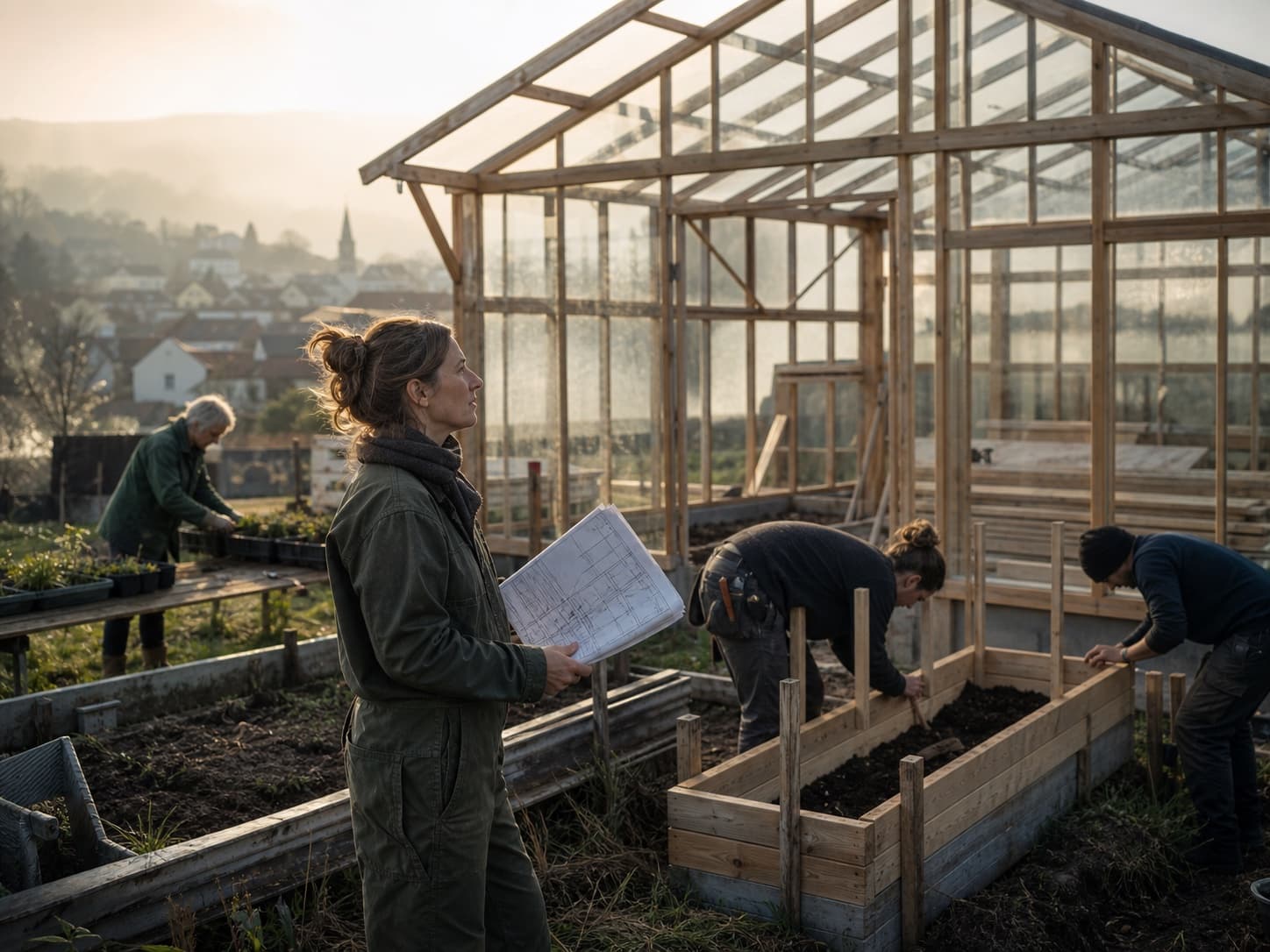 Illustrative completed record for Community Greenhouse Refit